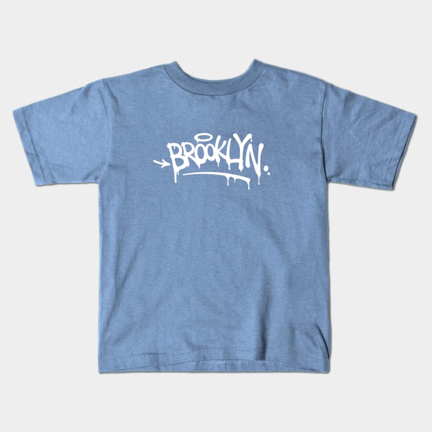 Brooklyn Graffiti Kids T-Shirt by Assertive Shirts